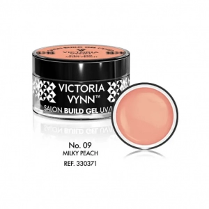 Żel budujący Victoria Vynn Milky Peach No.009 - SALON BUILD GEL - 50 ml